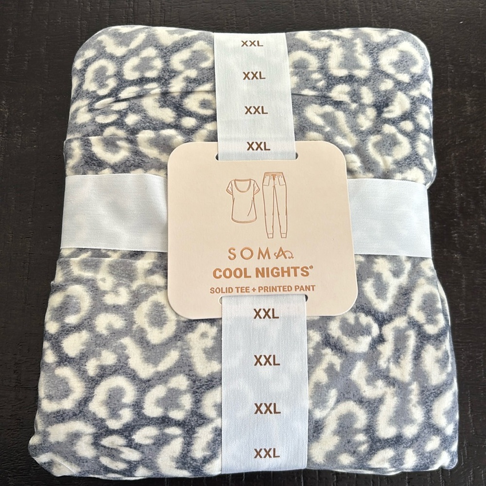 Soma Cool Nights Earl Grey Pajamas